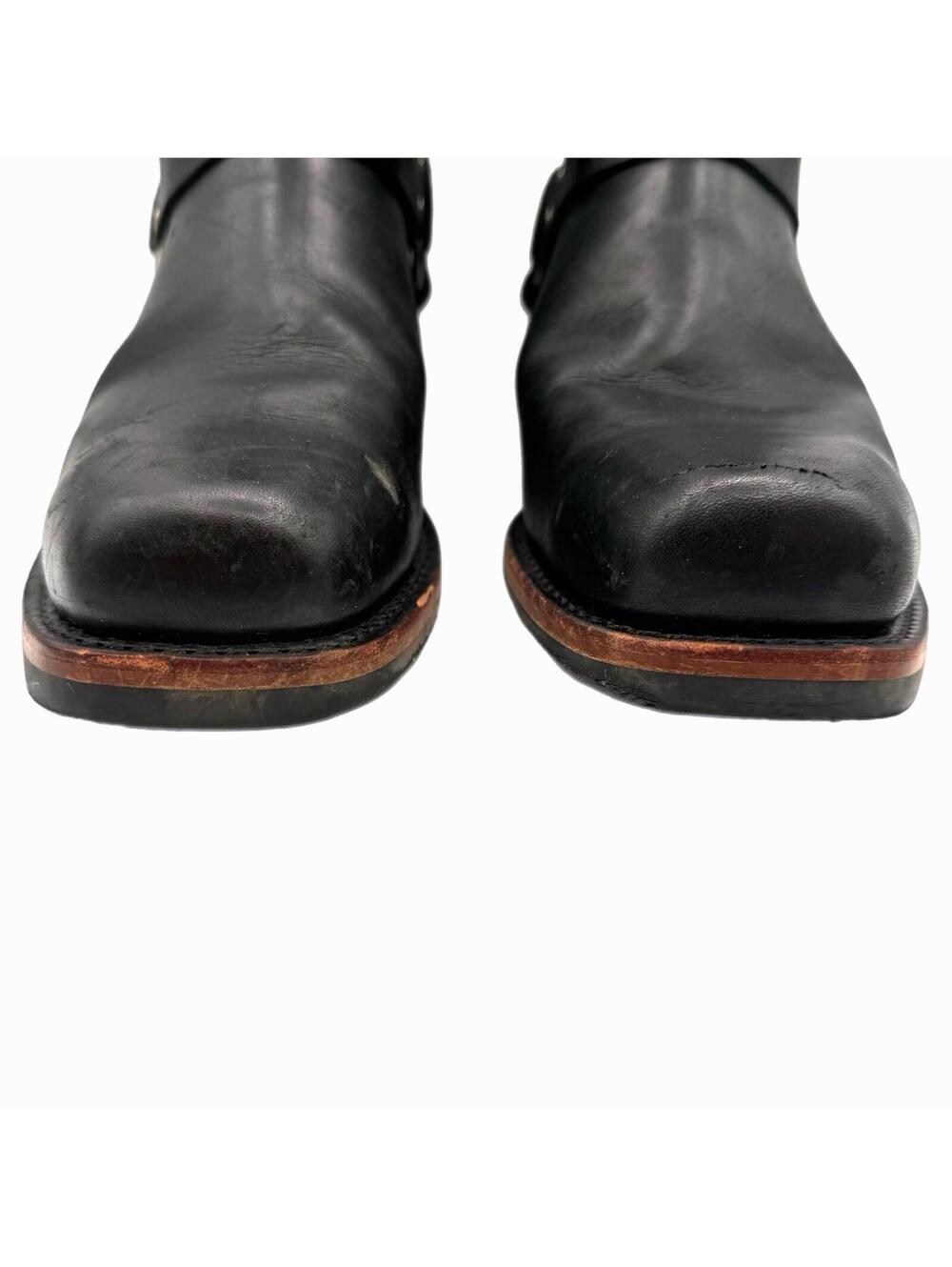 Men’s Harley-Davidson Black Leather El Paso Harness Boots – 11 - Picture 2 of 7
